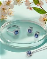 Fabriano - Piazza del Comune 25 - Anillo Bliss Mujer BL DREAM COLORE in Oro blanco Zaffiro 0.55 Ct 20108540 - 20108540